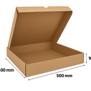 40x50x10 Kilitli E-Ticaret Kutusu – Geniş ve Dayanıklı Kraft Kargo Kutusu